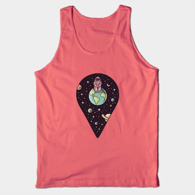 You Are Here Tank Top by enkeldika2